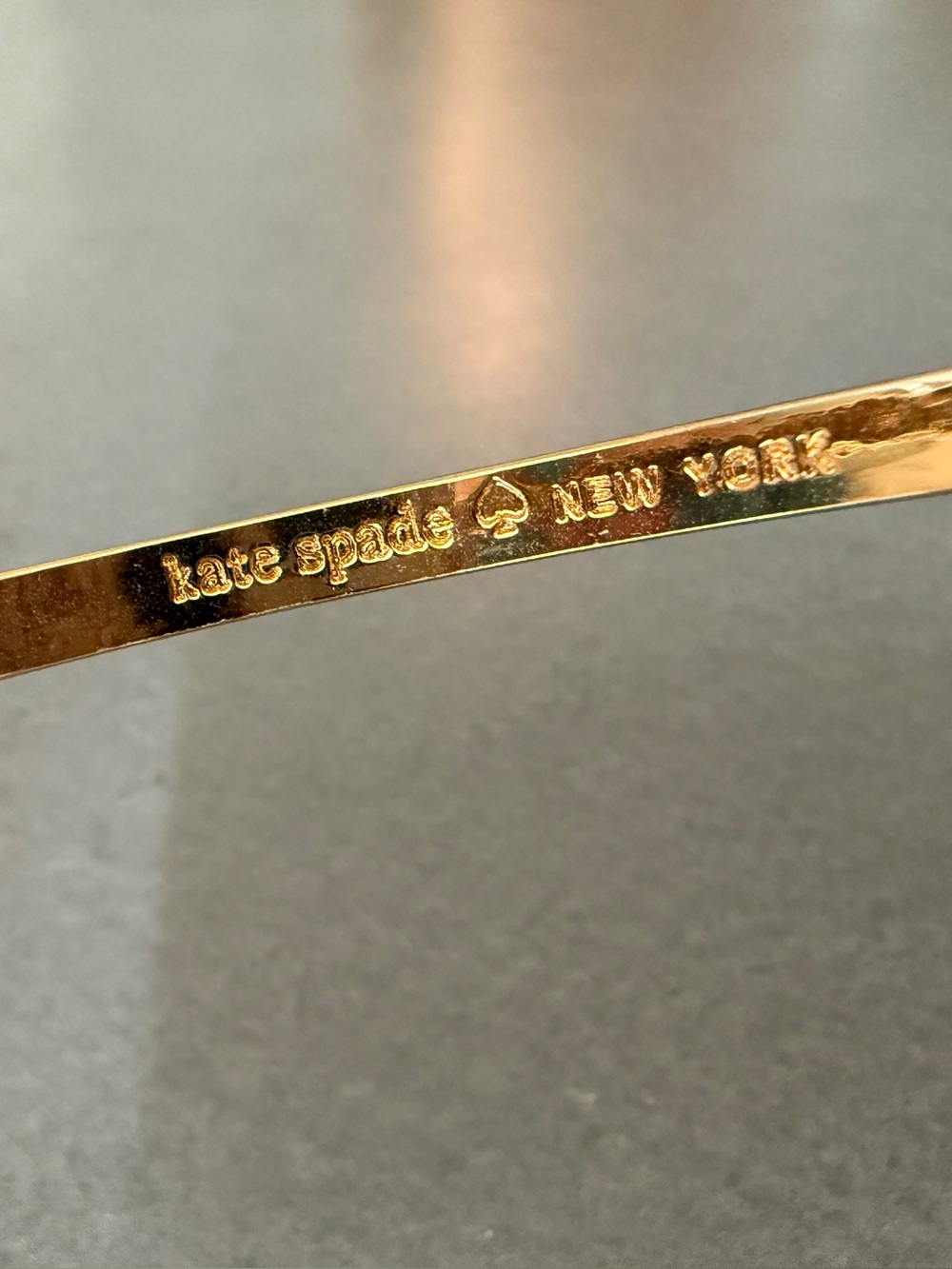 Kate Spade Black Gold Bangle - Picture 4 of 5